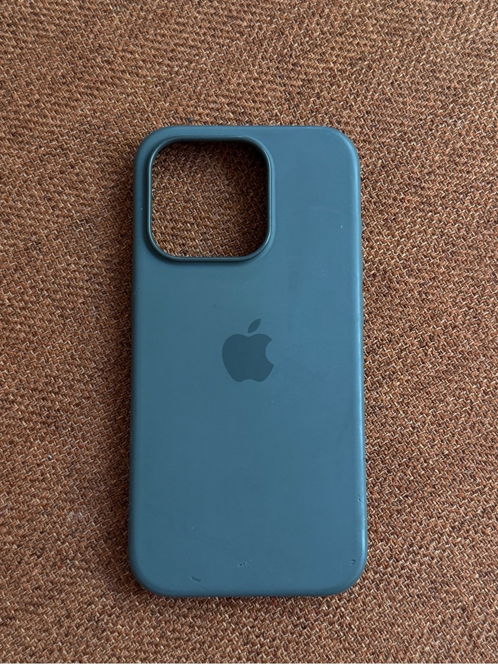 Apple Silicone iPhone Case – Gray